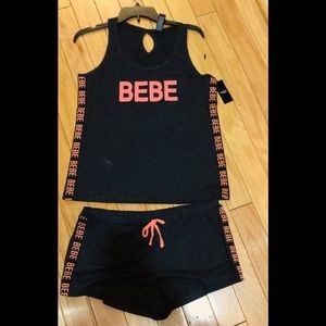 Bebe short set